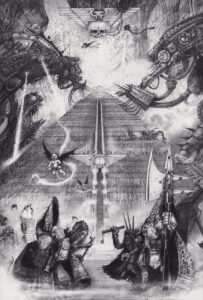 The Golden Throne by John Blanche
