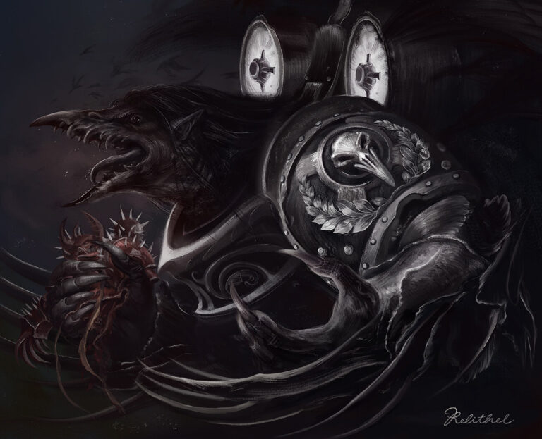 Warp Changed Corvus Corax by Relithel 