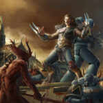 Wulfen and Space Wolves by Ivan Klimenko (IvanKlimenkoart)