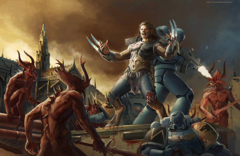 Wulfen and Space Wolves by Ivan Klimenko Wulfen and Space Wolves by Ivan Klimenko