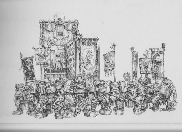 Old School Orks by Paul Bonner