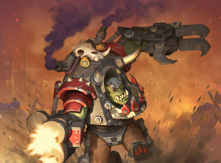 Ghazghkull Thraka by Rok Kleva Ivančić 