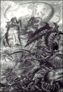 The Swarm by John Blanche