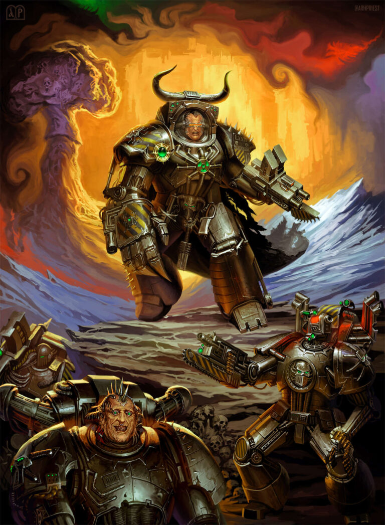 Warsmith Diomed ‘The Broken Sword’ Ulixes by Elijah ArhPriest 