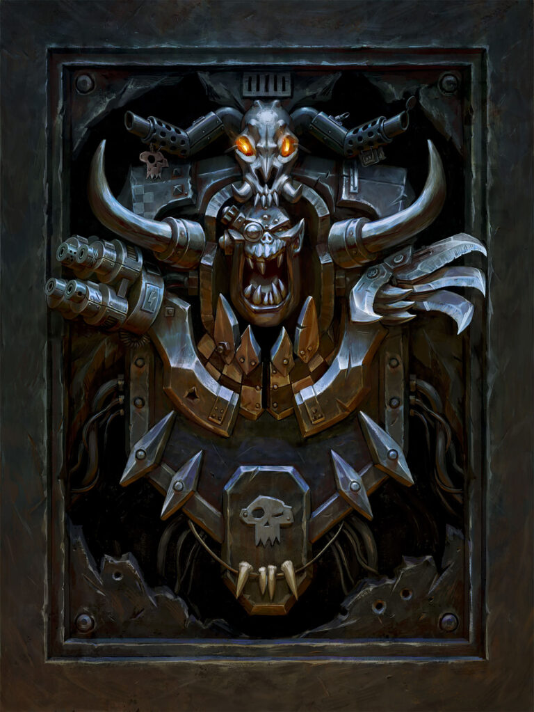 Ghazghkull Thraka by Maria Zolotukhina 