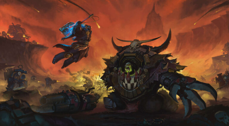 The Ambush in the Name of the Emperor by Martin Roca 