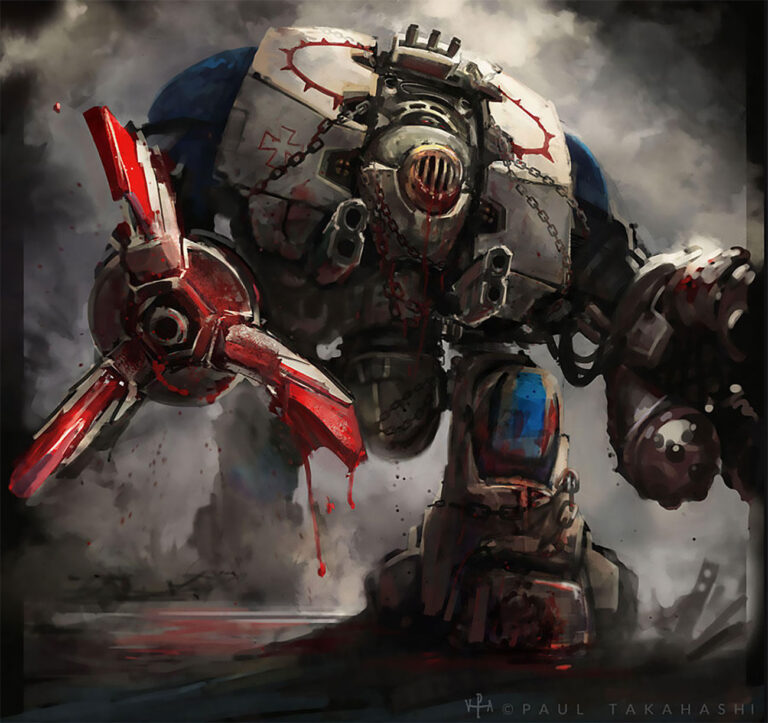 World Eater Dreadnought by Paul Takahashi 