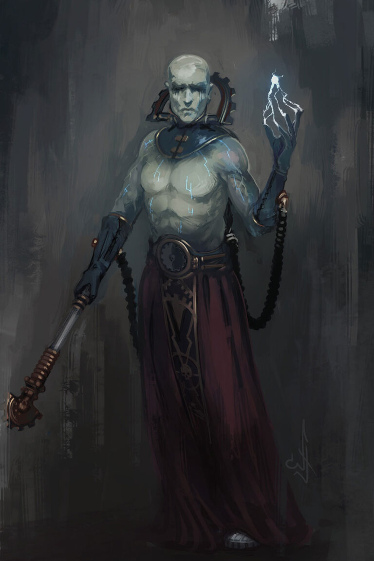 Electric Priest by Nictanova 