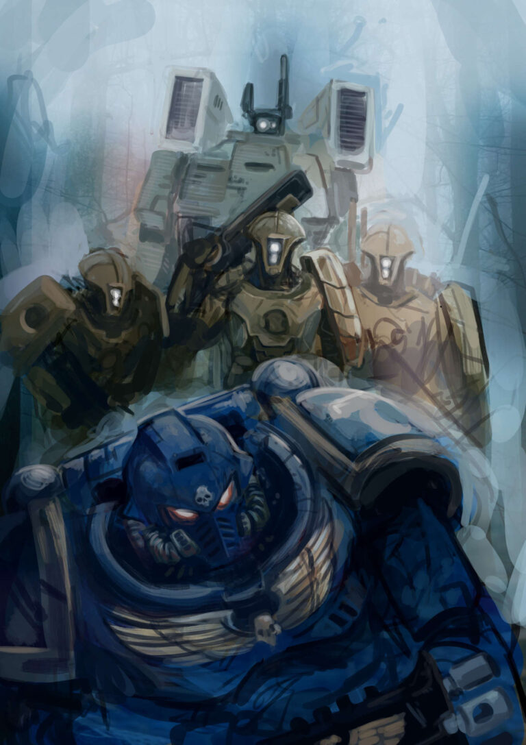 Hunting a Primaris by Tom Parke