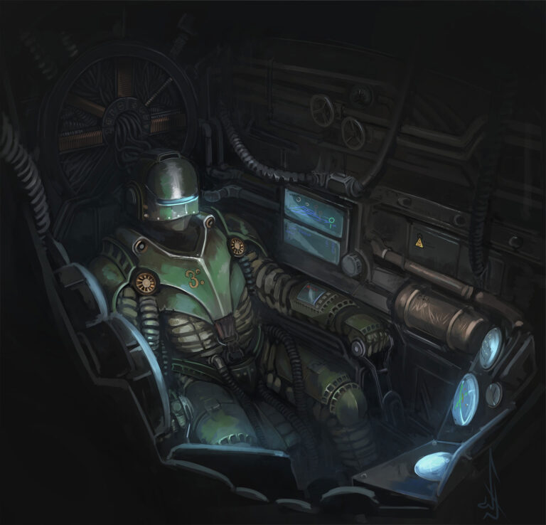 Imperial Knight Pilot by Nictanova 