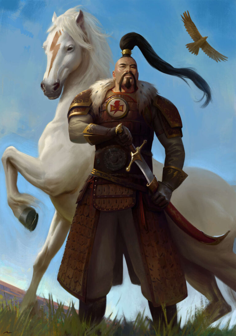Jaghatai Khan by Mauro Belfiore 