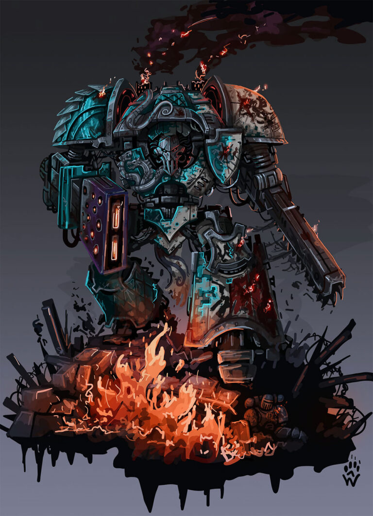 Legion Allied Knight by Wolfdawg Art 
