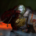 Lion of Sanguinius by David Sondered (colrouphobia)