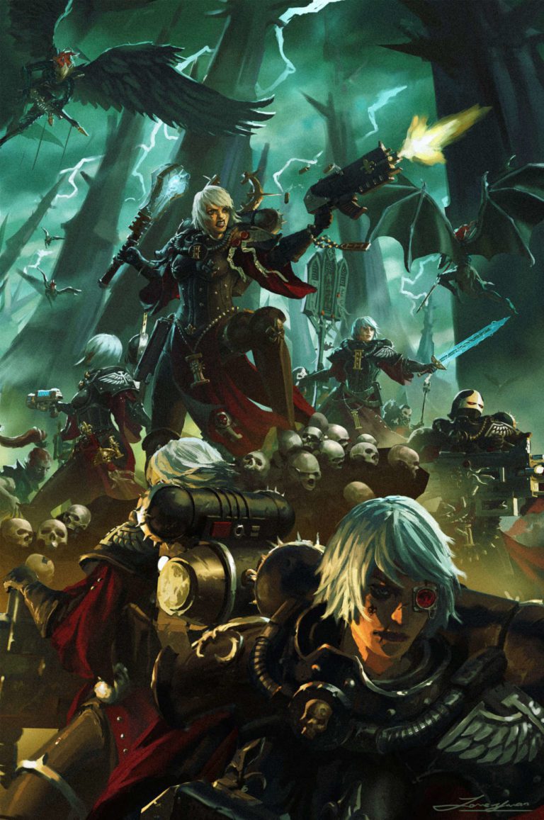 Adepta Sororitas by Jone Yuan 