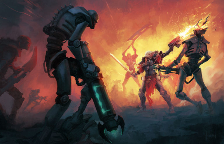 Battle Sister Last Stand by Diego Sanches Battle Sister Last Stand by Diego Sanches
