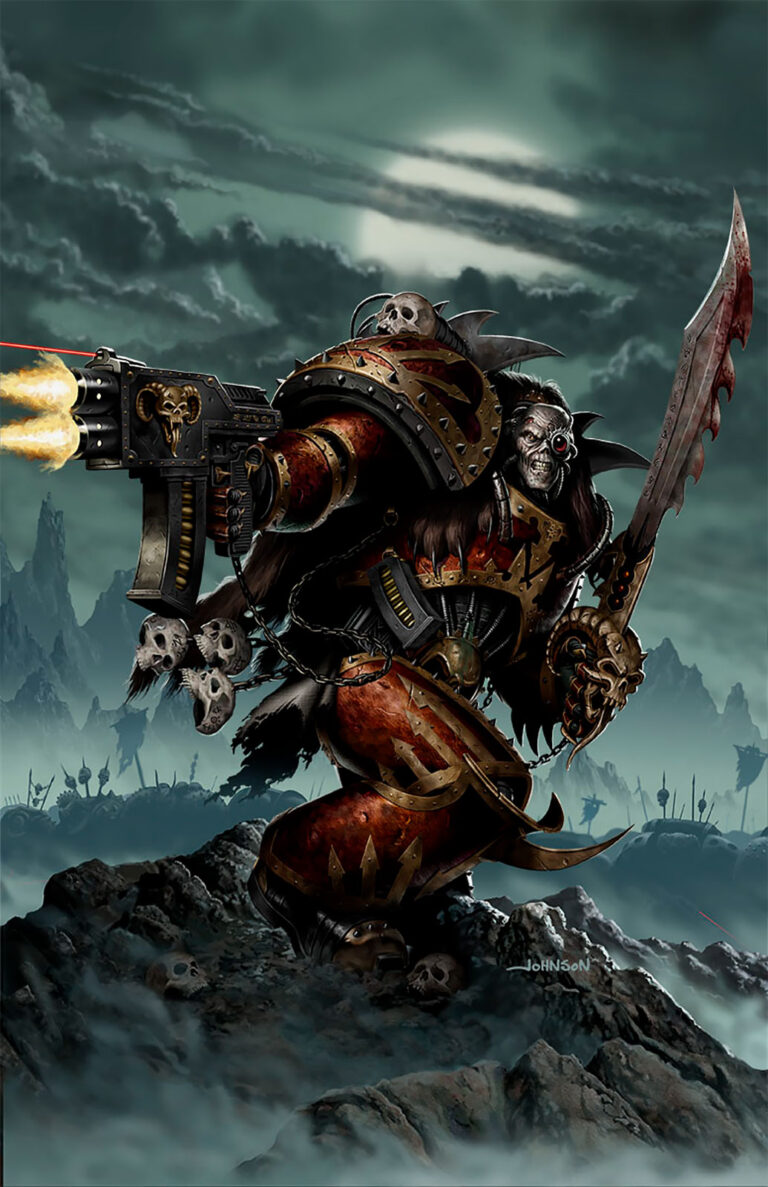 Chaos Marine by Scott Johnson