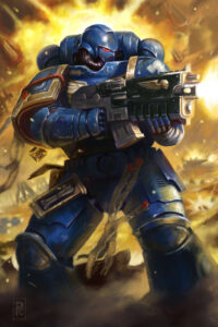 Drop Pod Assault by Drew Cichy