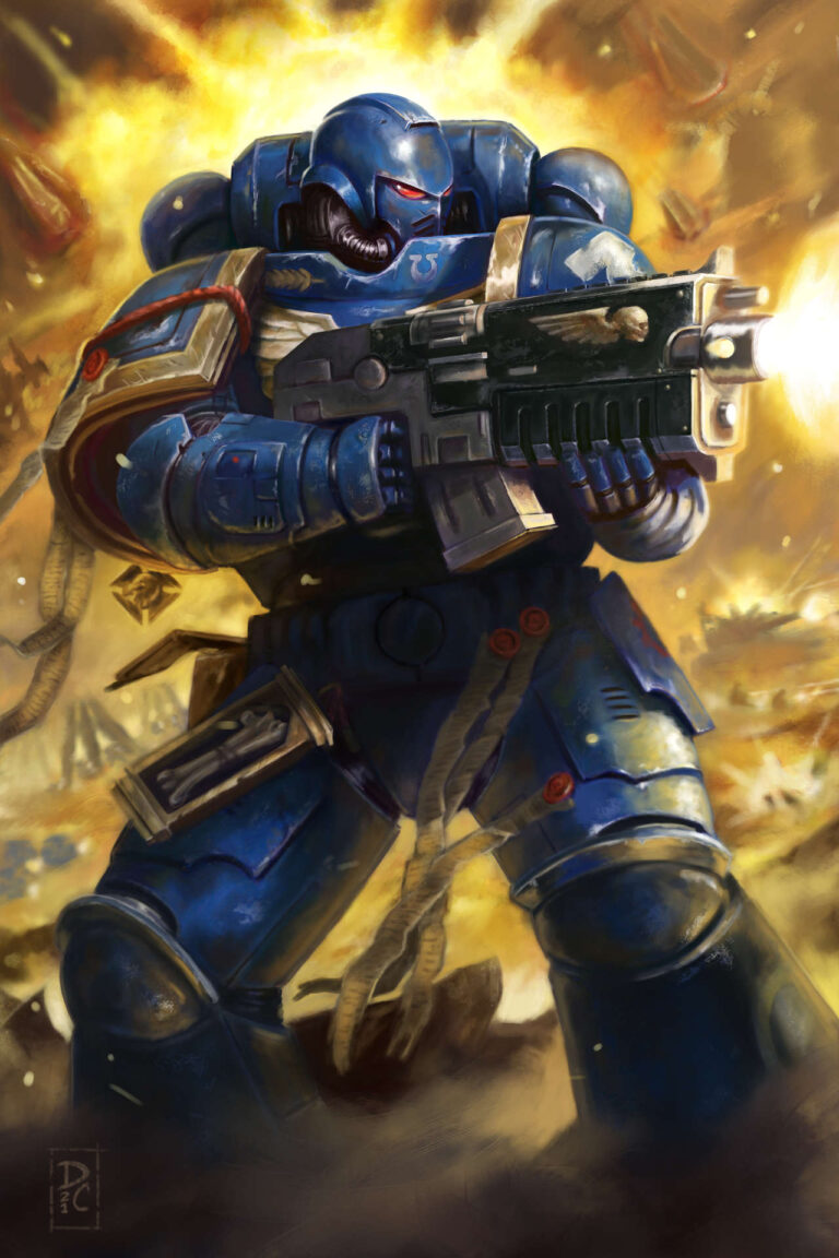 Drop Pod Assault by Drew Cichy
