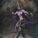 Eldar versus Keeper of Secrets by Nictanova (Gear Jumper | Nicta_nova)