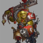 Evil Sunz Warboss by Ao Zhipeng (Ao zhi peng)