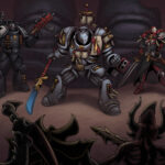Grey Knight and Sister by Javier Quintana (Masterjavi | ultrakints | ultrakints_art)