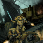 Imperial Fists Primaris by Andrey Nyarl (andreynyarl)