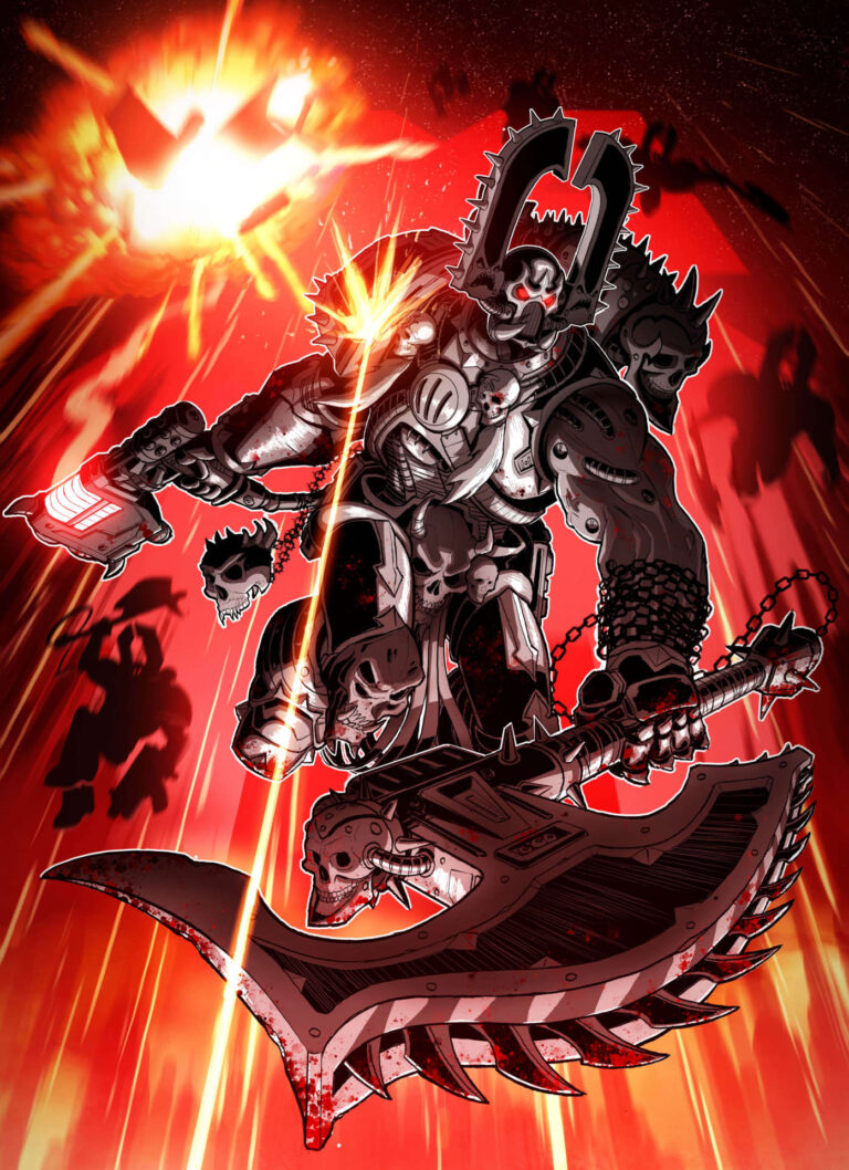 Kharn the Betrayer by Colin Searle 