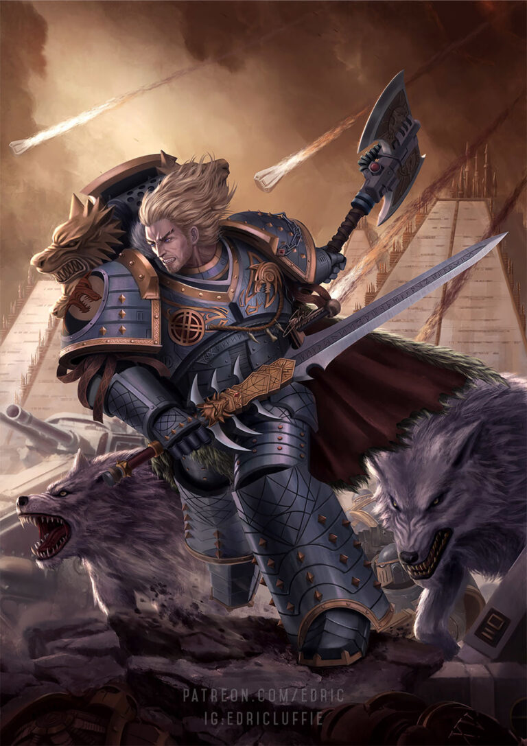Leman Russ by Edric Luffie 