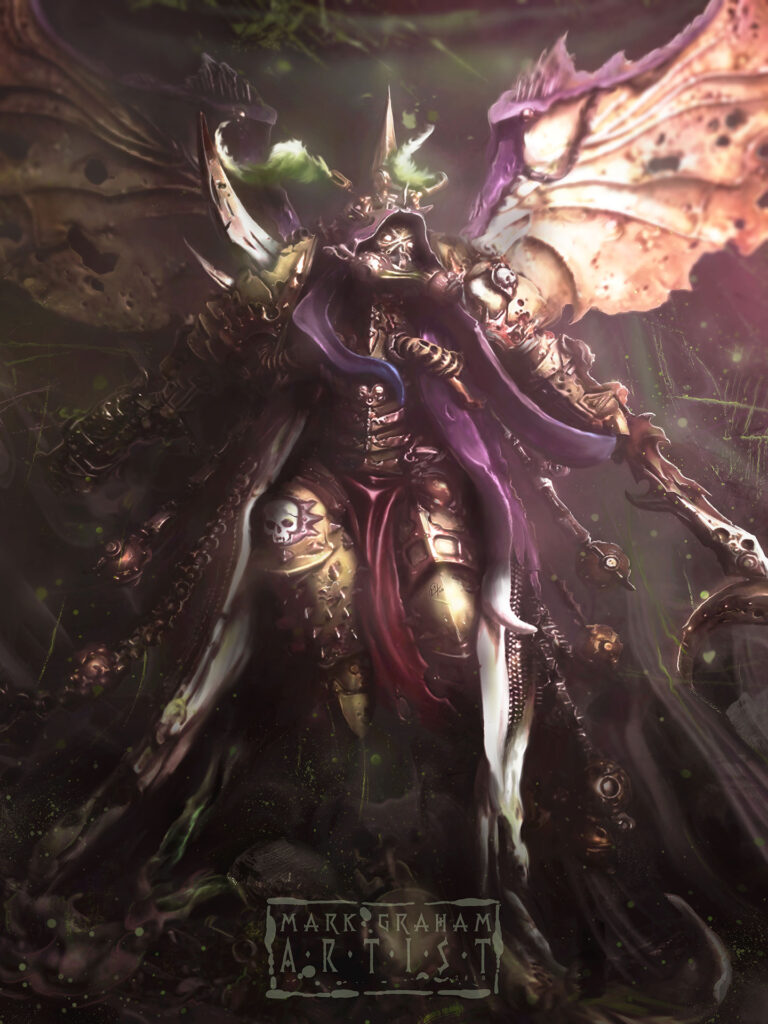 Mortarion by Mark Graham 