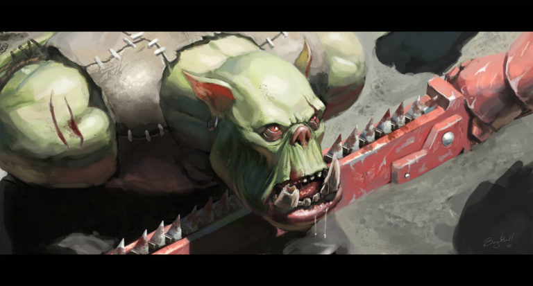 Ork Prisoner by Ruben Perez Gonzalez 