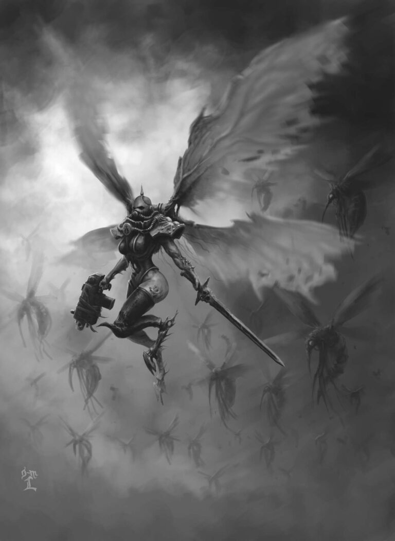 Plague Seraph by Olli-Markus Latvala 