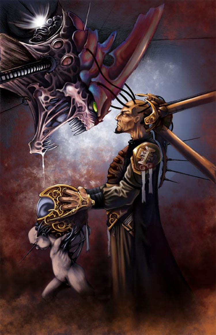 Scanning the Hive Mind by Javier Garcia Ureña 