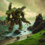 Stranded Warlord Titan by Oliver Wetter (arsfantasio)