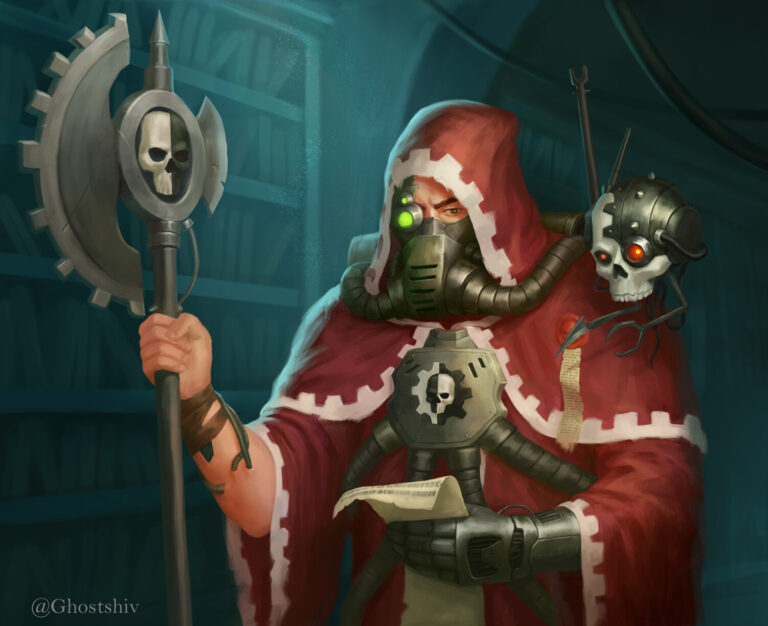 Tech-Priest by Herbert Castillo Losloso 