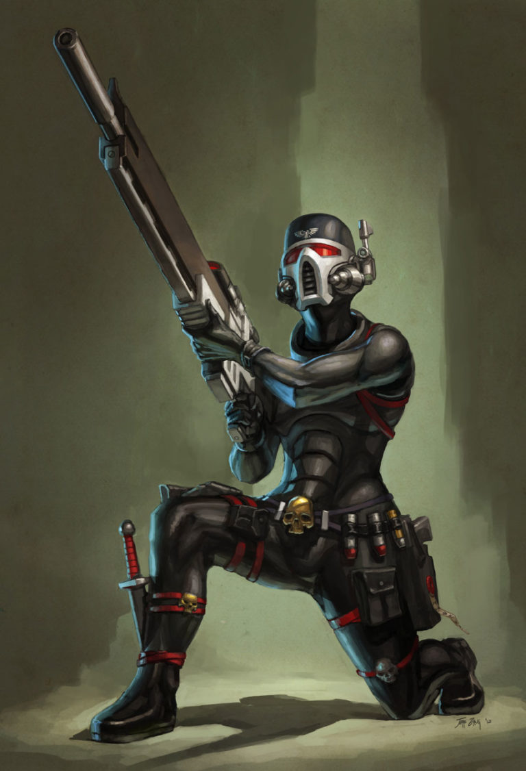 Vindicare Assassin by Jeff Zhang 