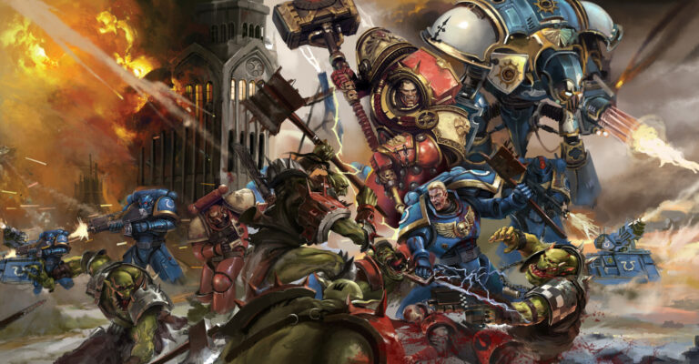 Warhammer Poster by Yue Xiangdong 
