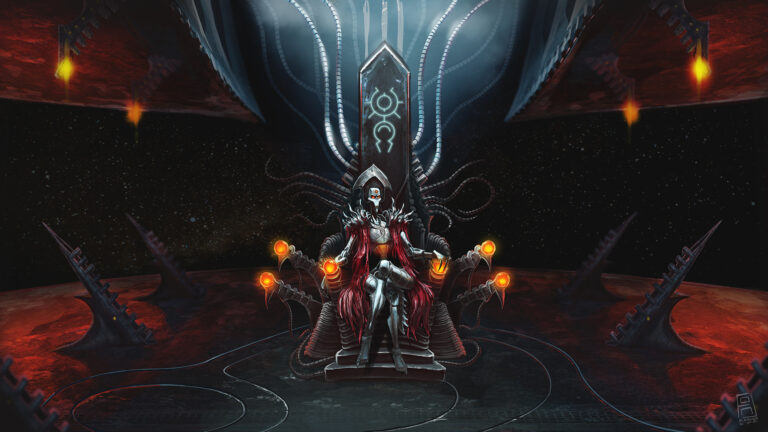 Xun’bakyr, the Mother of Oblivion by Artem Grishin 