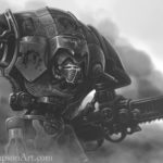 Imperial Knight by Lee Simpson (shothotdesign1)