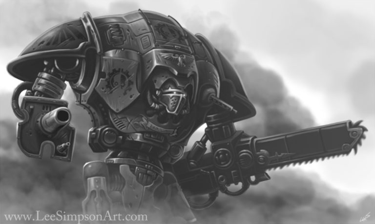 Imperial Knight by Lee Simpson 