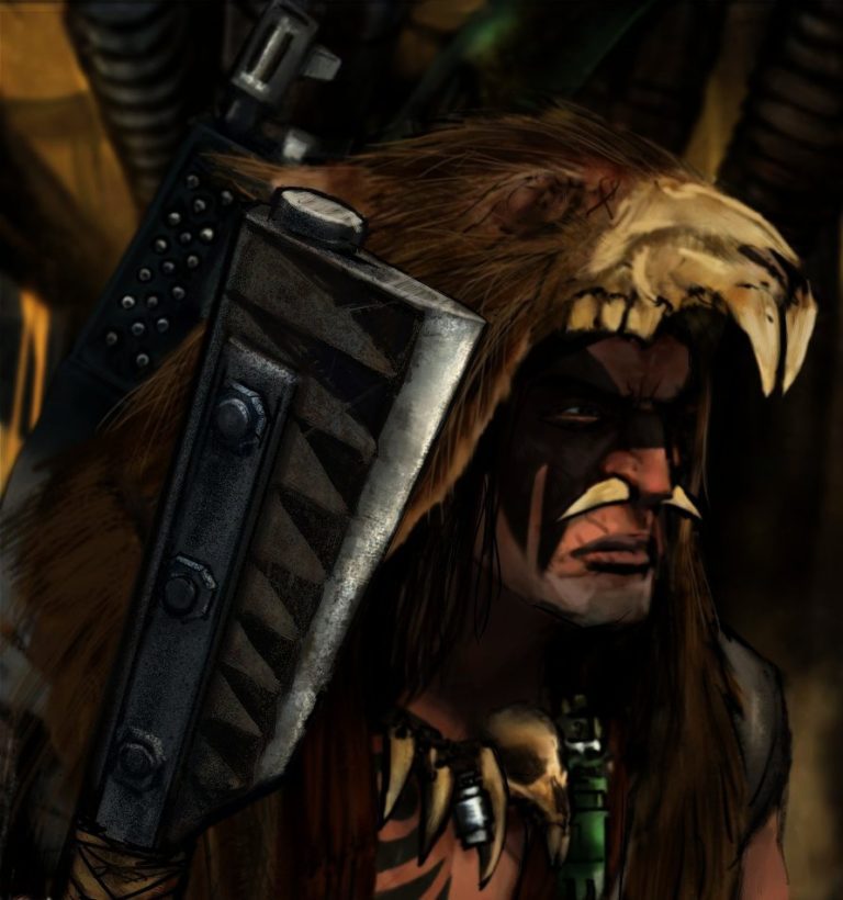 Necromunda Ratskin by Will Beck