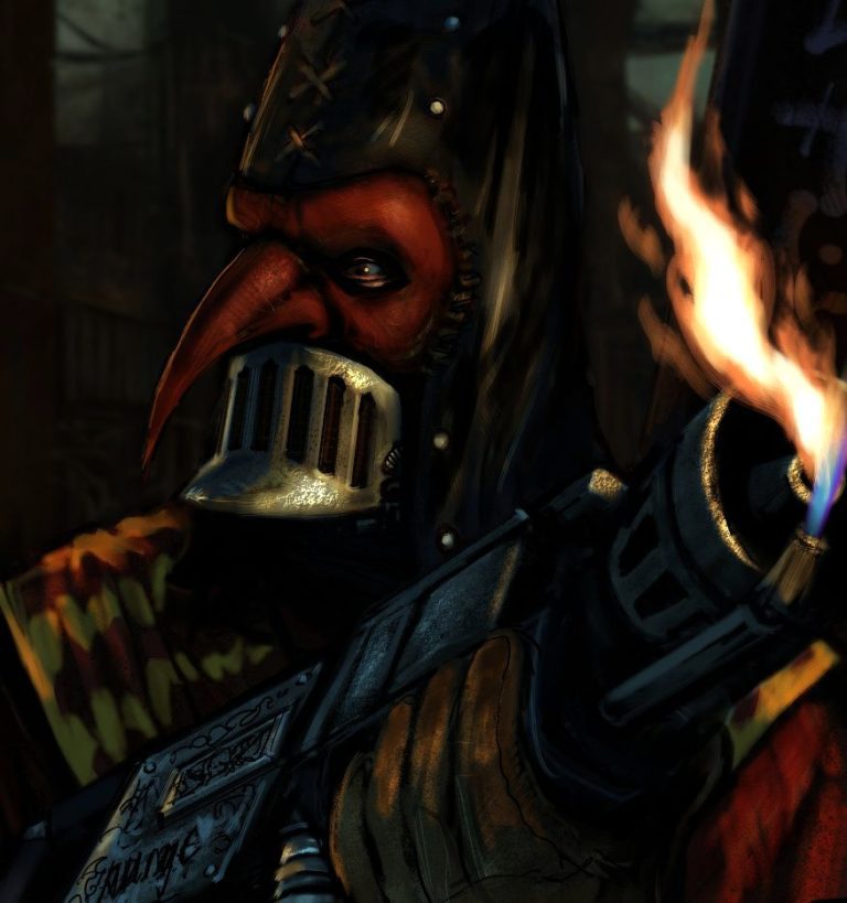 Necromunda Redemptionist by Will Beck