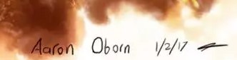 Aaron Oborn  Signature