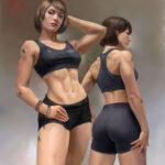 Adepta Sororitas Workout by Ivan Klimenko (IvanKlimenkoart)