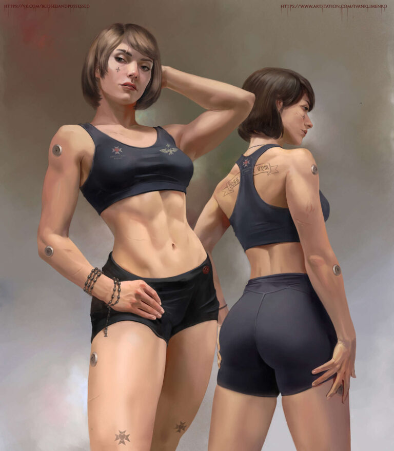 Adepta Sororitas Workout by Ivan Klimenko 