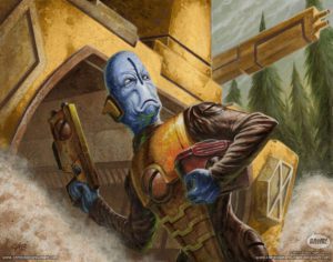 Air Caste Courier by Christopher Burdett