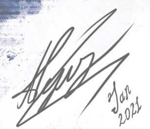 Aleksandr Sulimov  Signature