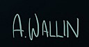 Andrée Wallin  Signature