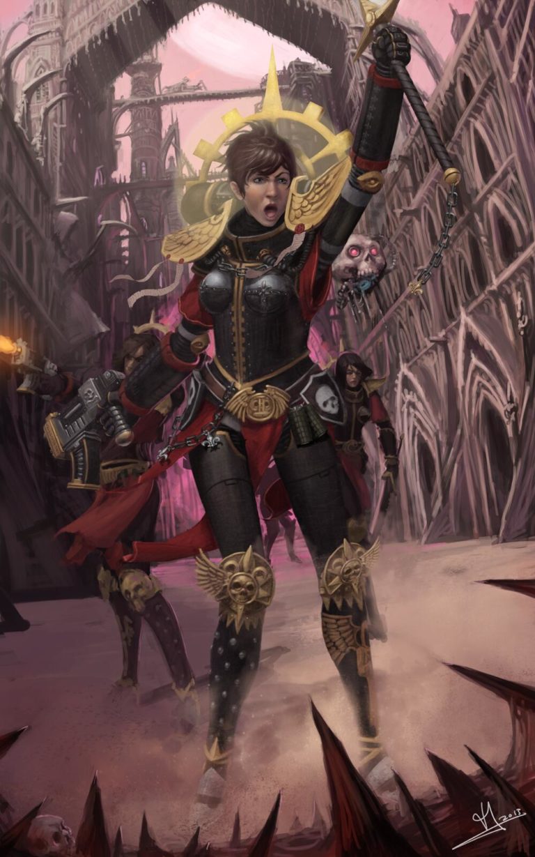 Battle Sisters by Hans Krill 