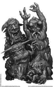 Nurglings by Christopher Burdett