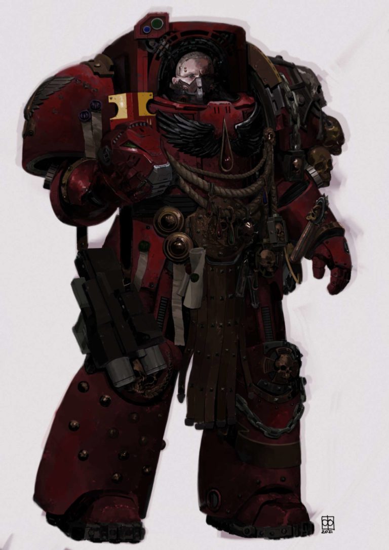 Blood Angel Terminator by Daniel Irwin 